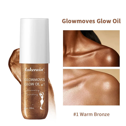 Glowmotions Shimmer Body Oil 100ml – Brazilian Bronze Glow Shimmer Body Oil Oasis Select