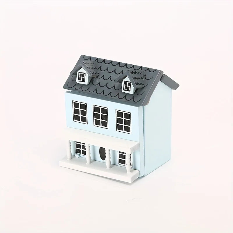 Mini Dollhouse Furniture Set – Cute PVC Villa Accessories