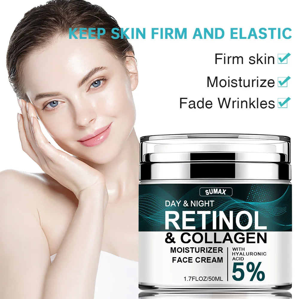 Retinol Collagen Lifting & Brightening Face Cream 50ml Peaceful Pleasures Health and Wellness