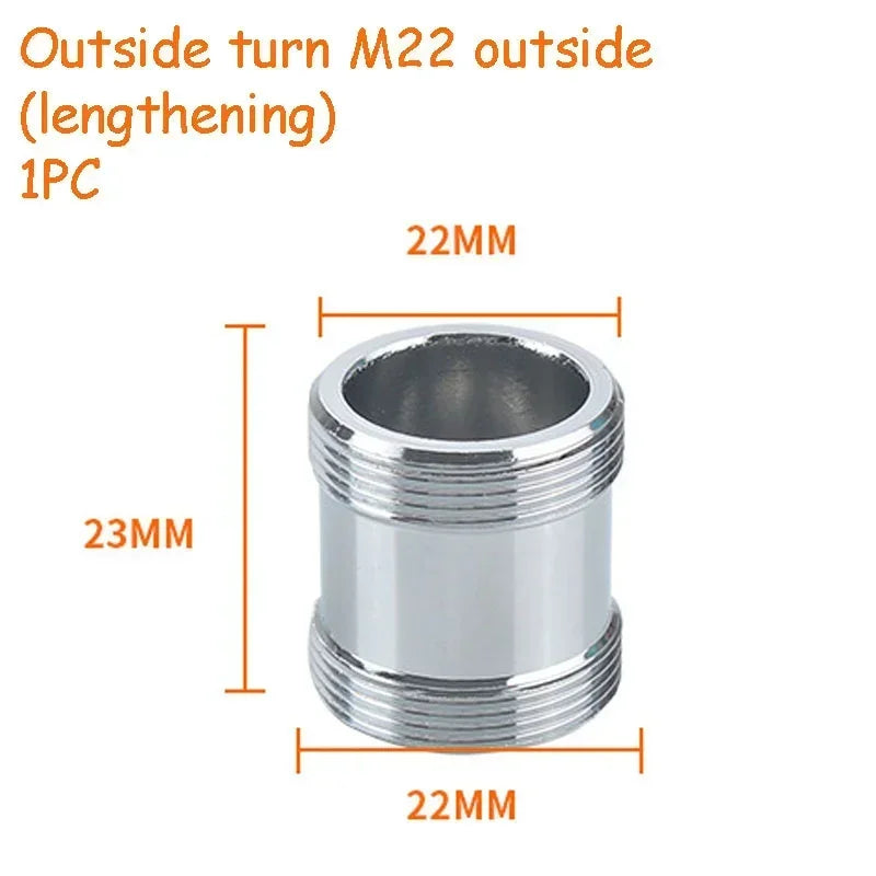 Threaded Faucet Connector – Kitchen, Bathroom & Garden Adapter