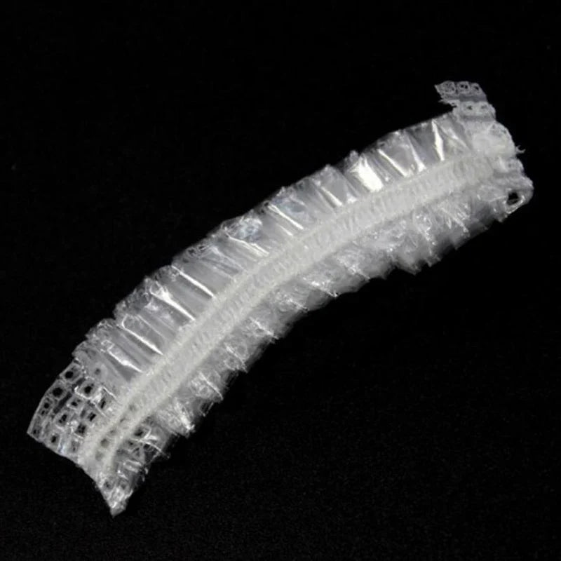 100pcs Disposable Waterproof Ear Covers for Hair Dye & Salon