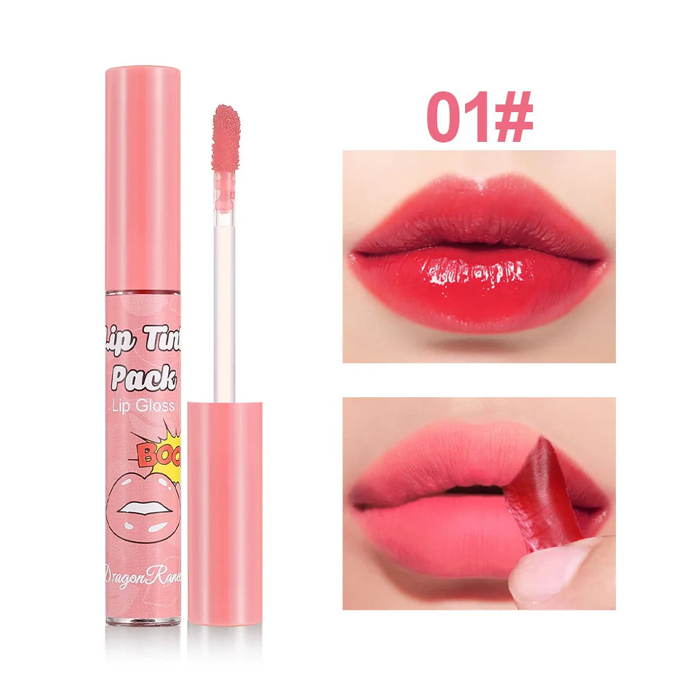 Dragon Ranee Peel Off Lip Stain – Rose Red Waterproof Matte