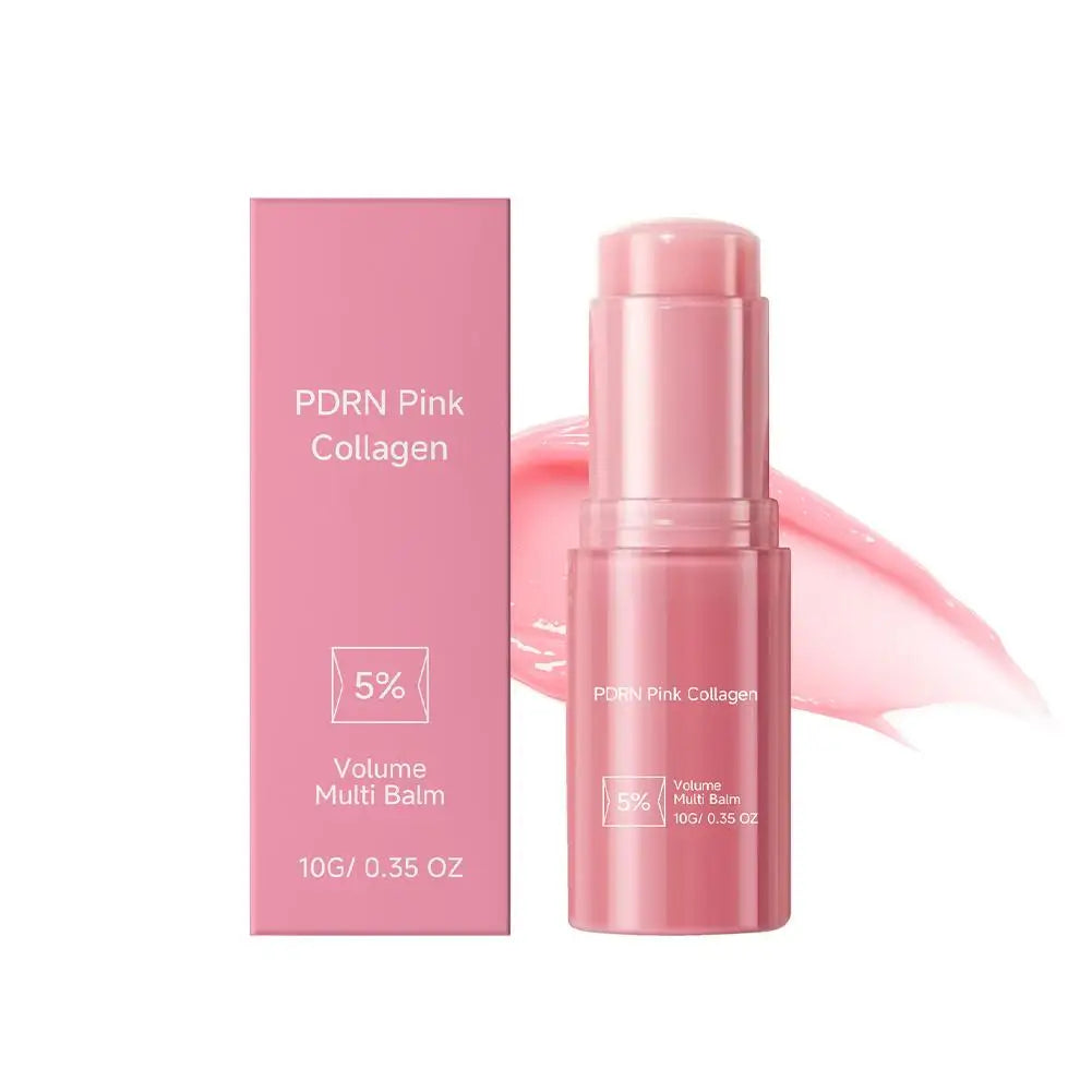 PDRN Collagen Multi Balm Stick – Lip, Face & Eye Moisturizer