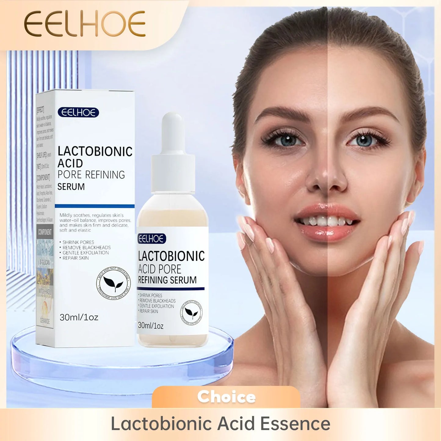 Eelhoe Pore Minimizer Serum – Exfoliating & Skin Repair 30ml