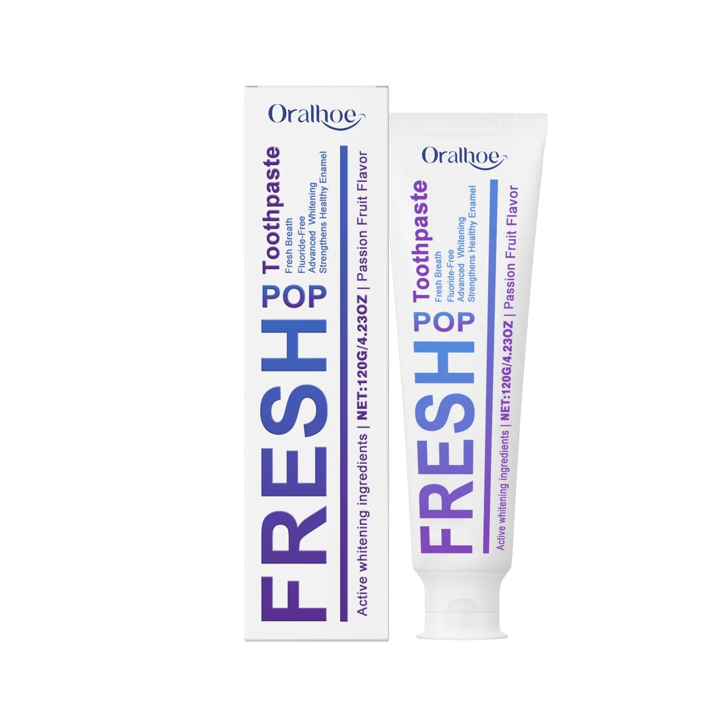 Oralhoe Charcoal Whitening Toothpaste | Anticavity & Sensitivity