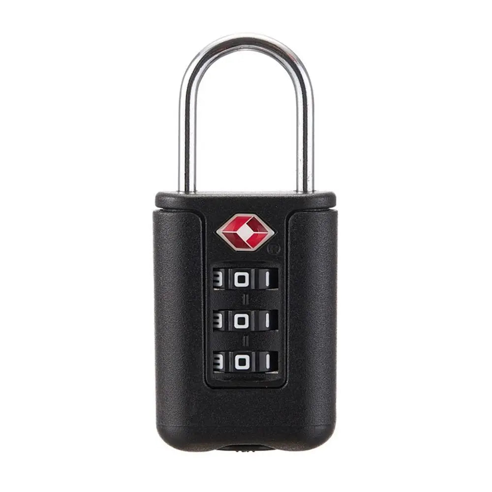 Mini 3-Digit Resettable Combination Padlock | Luggage & Backpack