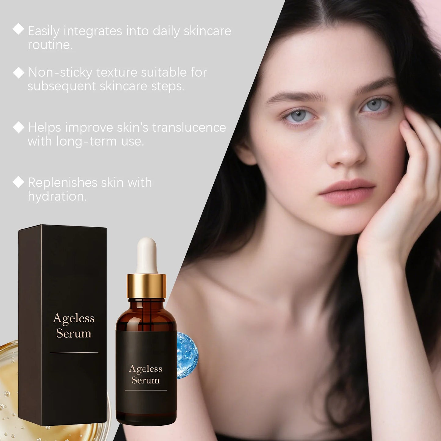 Anti-Aging Wrinkle Serum – Hydrating & Brightening Face Serum
