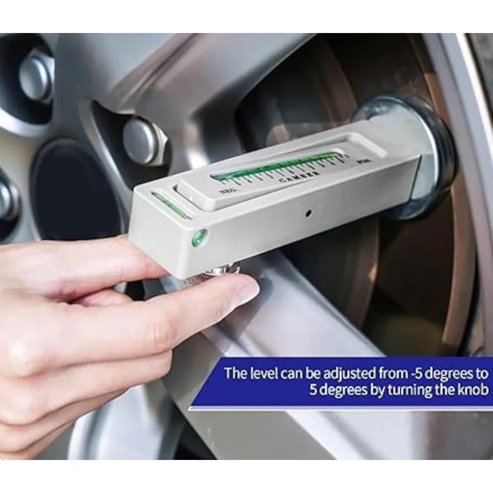 Universal Adjustable Magnetic Gauge Tool Automobile four-wheel Positioning Magnetic Level Wheel Alignment Tools for Truck Car RV Peaceful Pleasures Health and Wellness