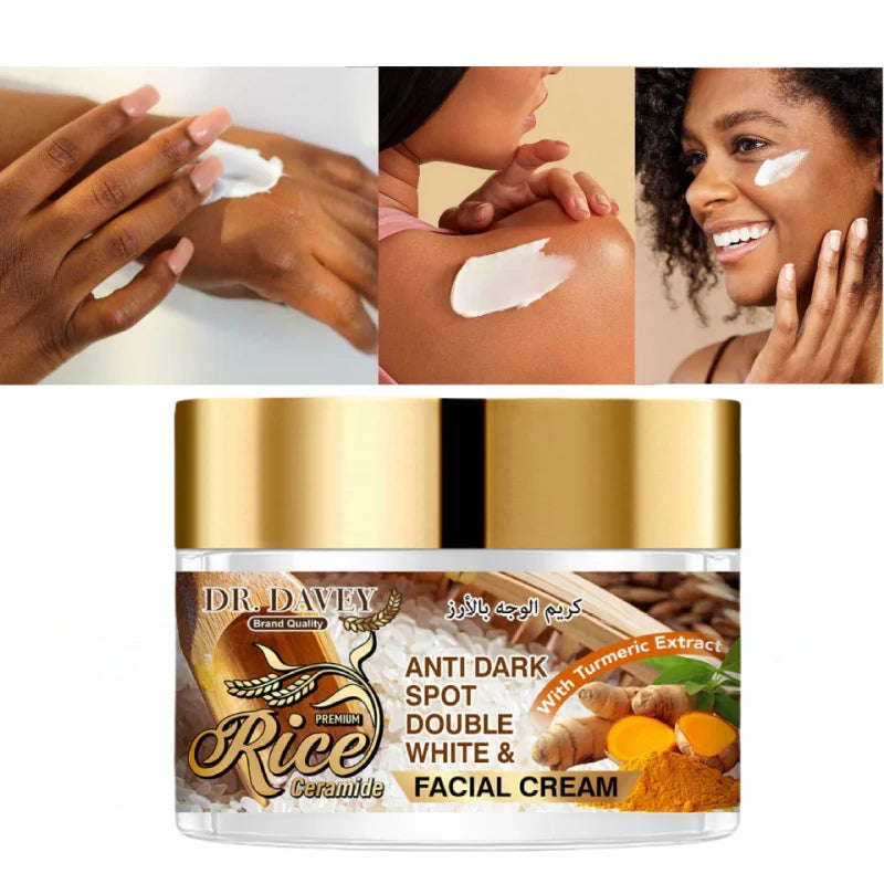 Rice CreamRice facial cream Moisturizing and Nourishing Facial Moisturizing Lotion Moisture Replenishment Four Seasons Men and W Peaceful Pleasures Health and Wellness