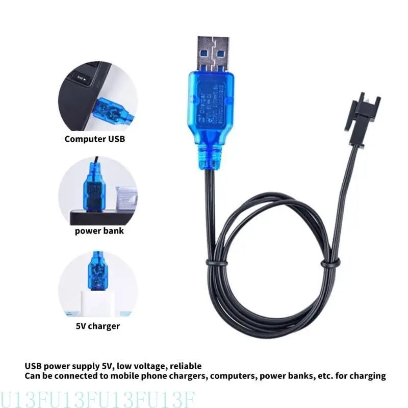 U13F 3.7V LiPo USB Charger for RC Cars & Hobby Models