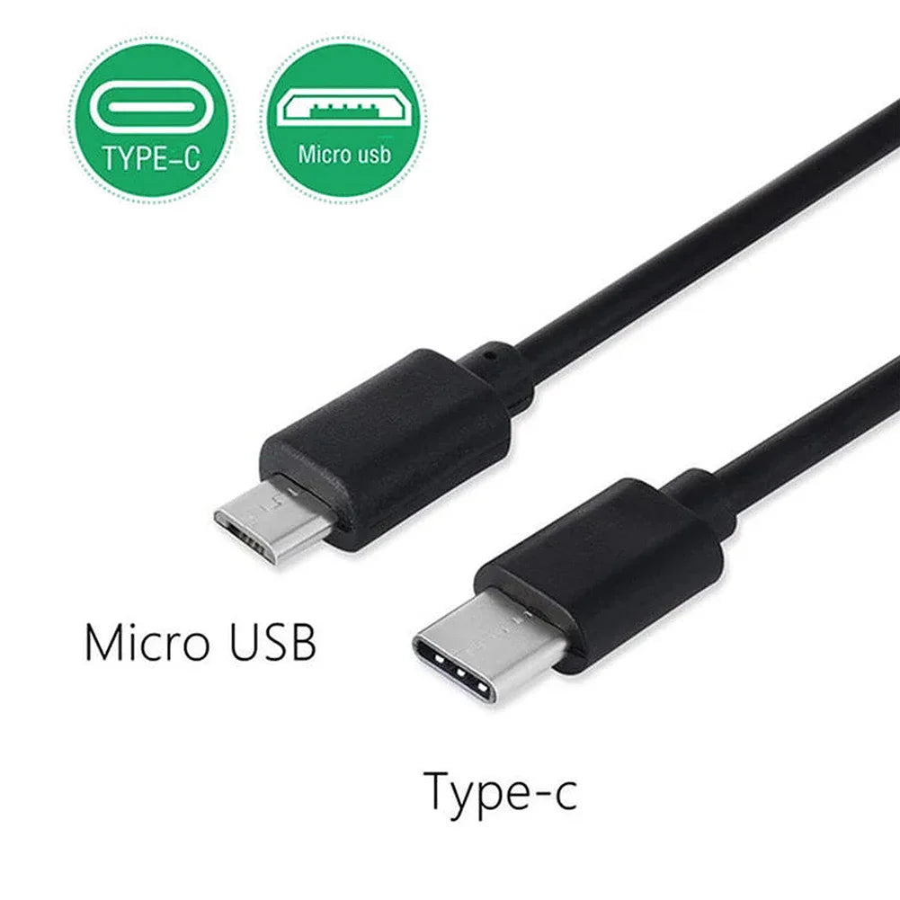 Type-C to Micro USB OTG Cable 30cm/100cm | Fast Data & Charging