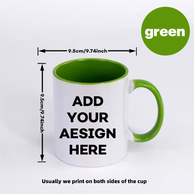 Custom Photo & Text Coffee Mug – Personalized Gift