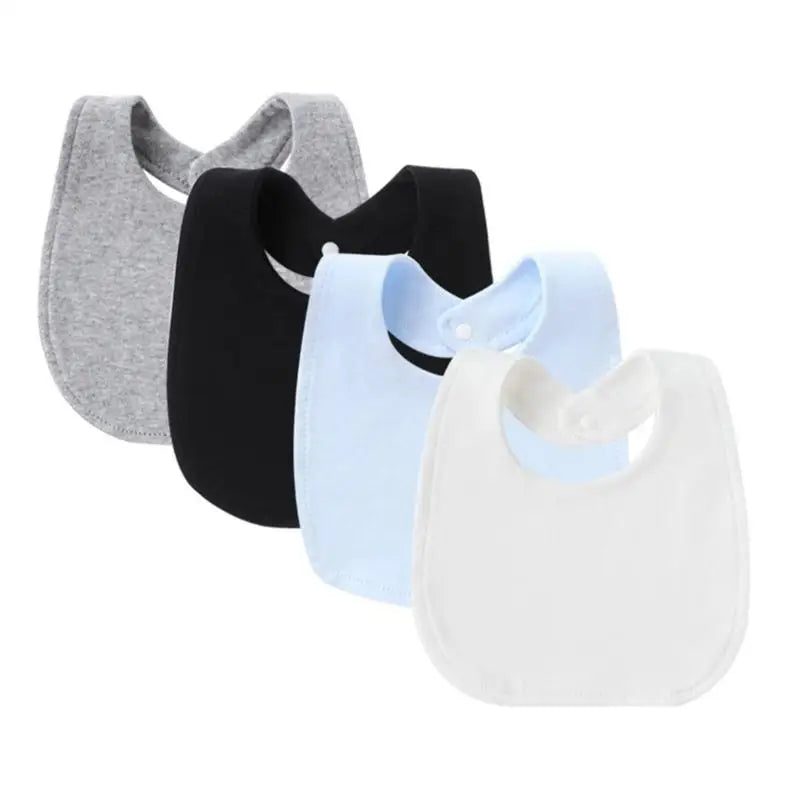 Baby Bandana Bibs 4-Pack | Soft Cotton Drool & Teething Bibs