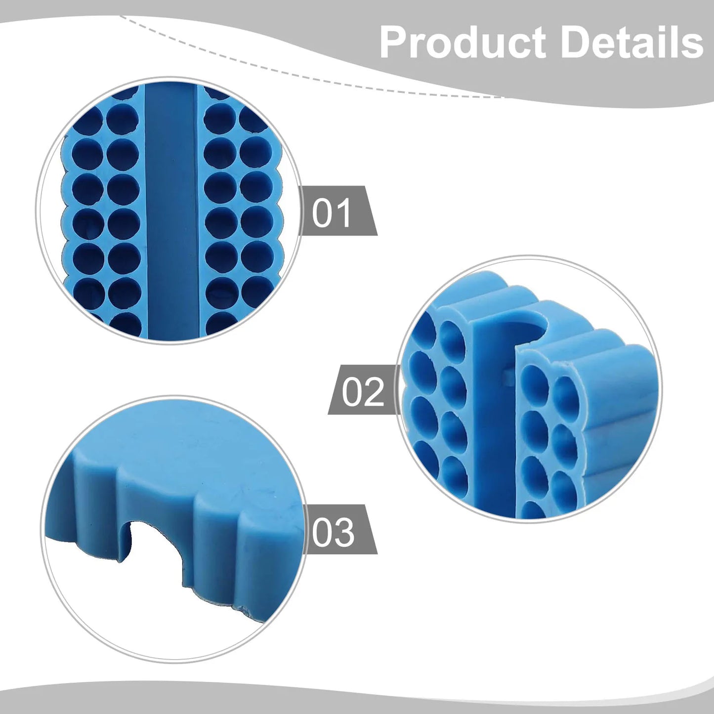 Bit Holder 32 Holes Organiser Screwdriver Drill Storage Shank Box