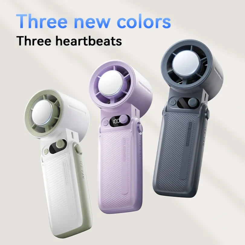 Portable Handheld Fan 3-in-1 | 199 Speeds, 8000mAh Battery