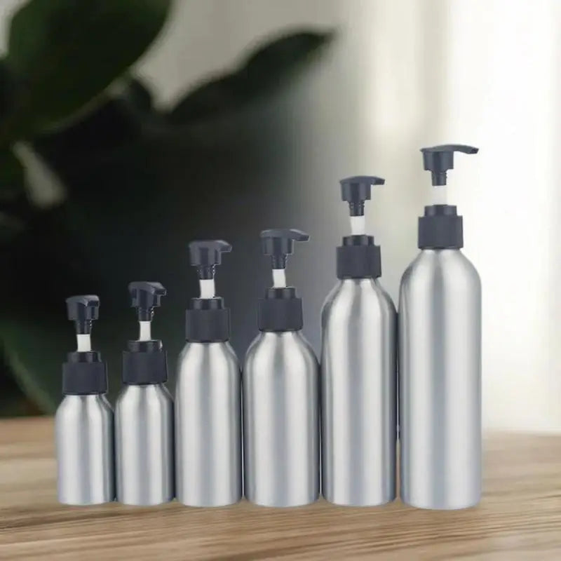 Refillable Foaming Soap Dispenser Portable Rustproof Aluminum Press Bottle Shampoo Shower Bottles Kitchen Bathroom Accessories Peaceful Pleasures Health and Wellness