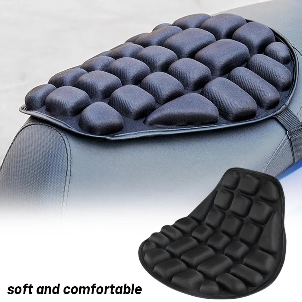 3D Seat Motorcycle Seat Cushion Anti Slip Motorbike Comfort Sunscreen Gel Seat Cushion Motorcycle Accessories Peaceful Pleasures Health and Wellness