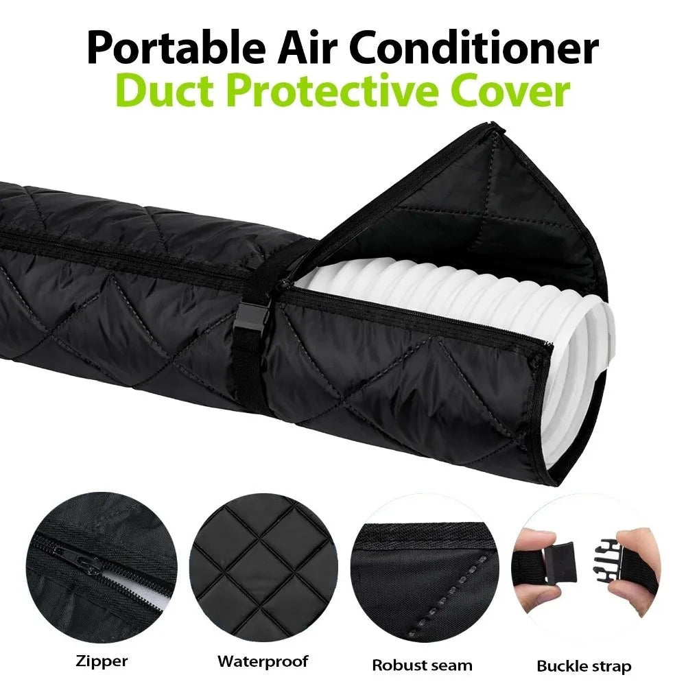 AC Hose Insulation Cover | Thermal Sleeve with Adjustable Straps