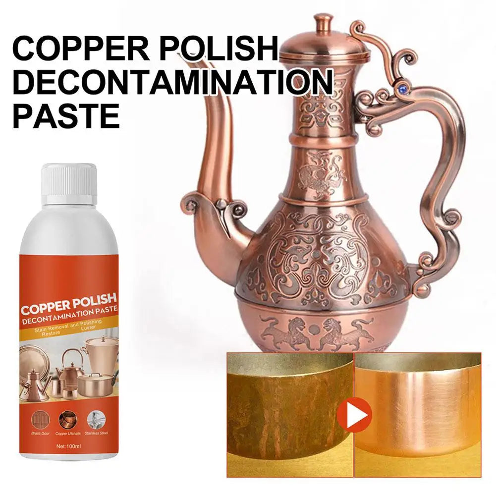 Copper Polish and Stain Remover for Metal Cleaning Peaceful Pleasures Health and Wellness
