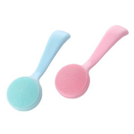 Soft Silicone Facial Cleansing Brush | Pore & Makeup Remover Facial Cleansing Brush Peaceful Pleasures Health and Wellness