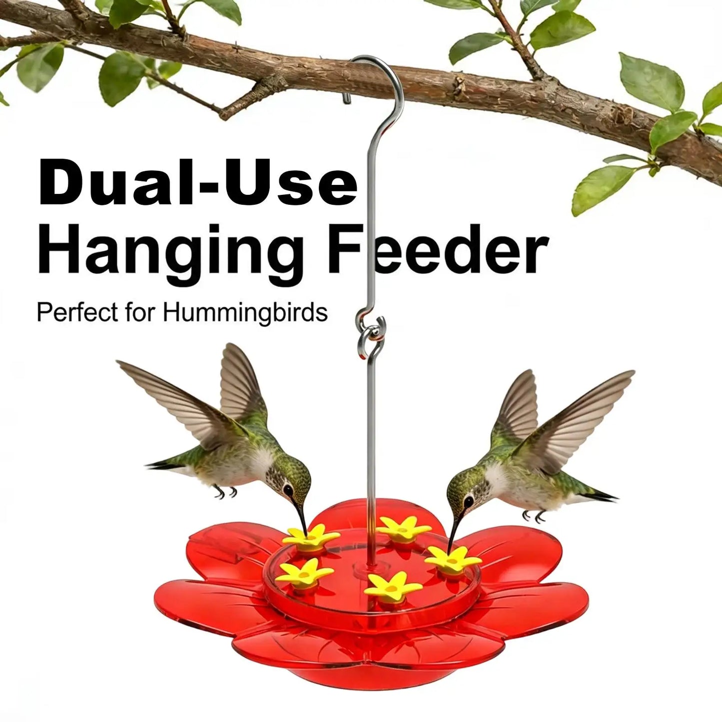 Outdoor Hanging Hummingbird Feeder – Leak-Proof & Multi-Port