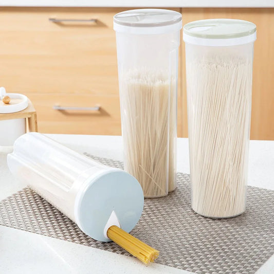 Food Storage Box Sealed Containers Leakproof Storage Box Crisper for Cereal Spaghetti Noodle Pasta Grain Peaceful Pleasures Health and Wellness