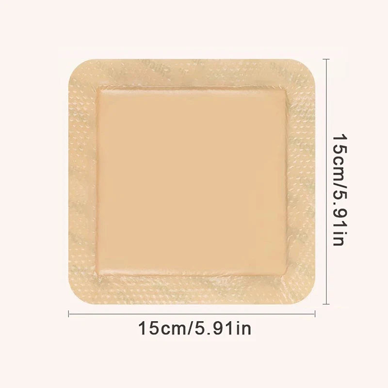 Silicone Foam Adhesive Wound Dressing – Sterile Healing Pad