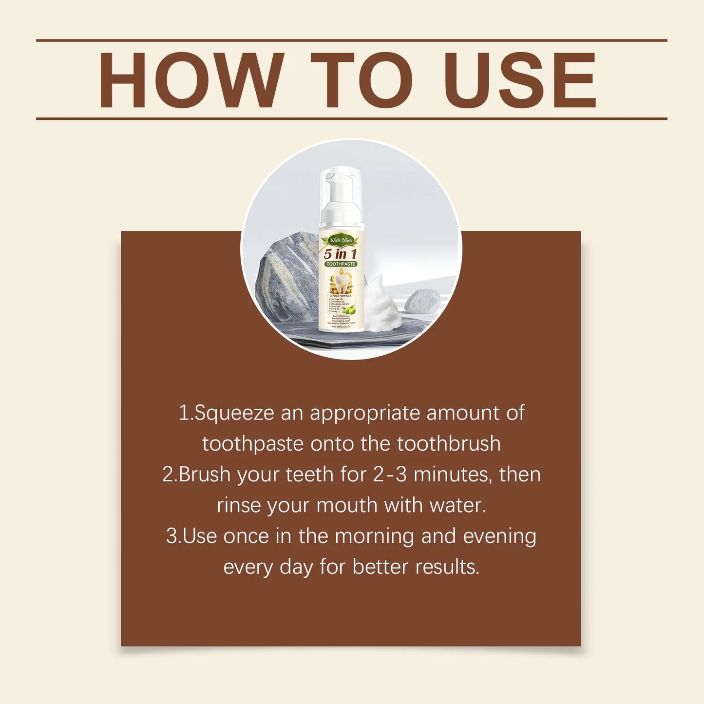 Olive Teeth Clean Toothpaste for Oral Health Peaceful Pleasures Health and Wellness