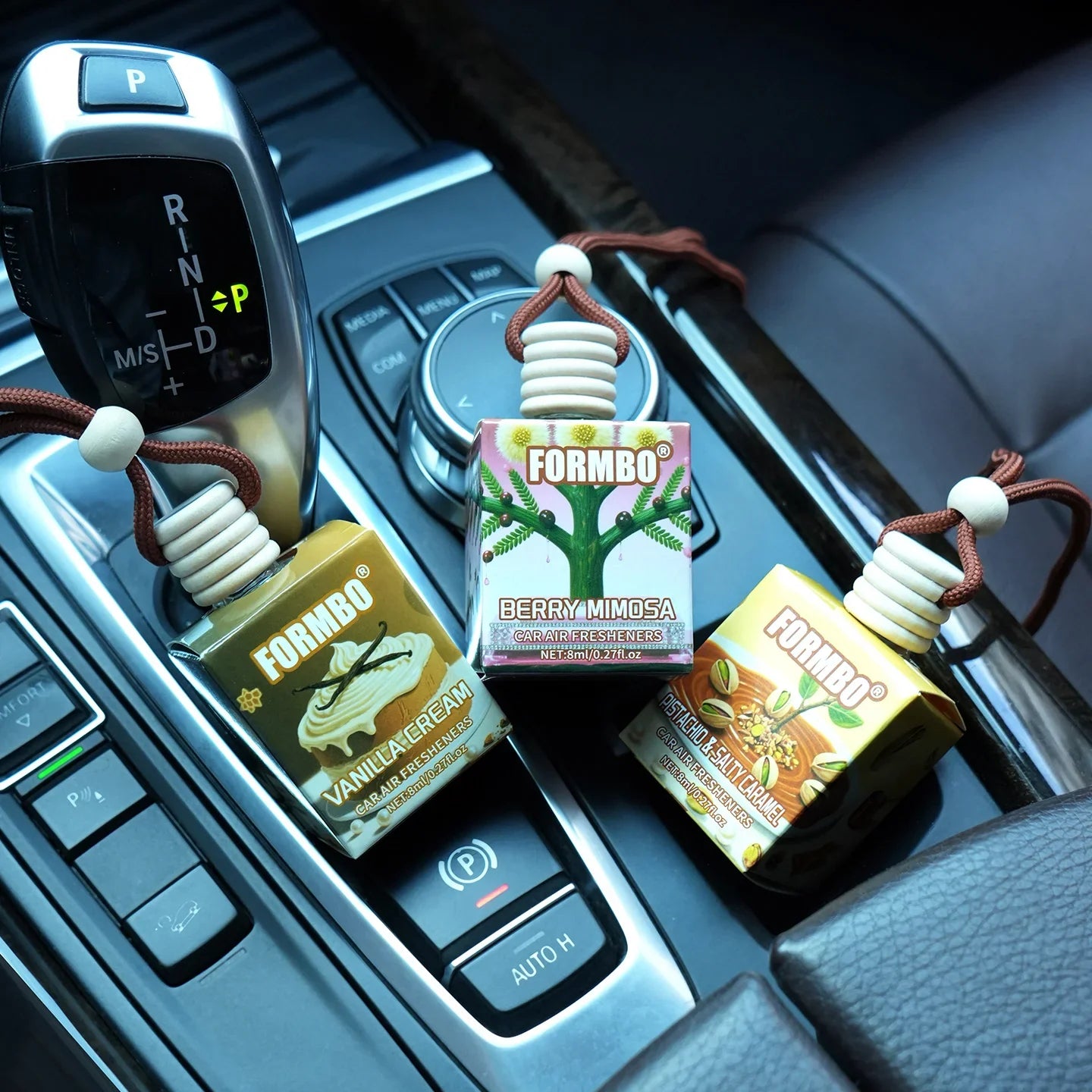FORMBO Car Air Freshener – Long-Lasting Floral Scent