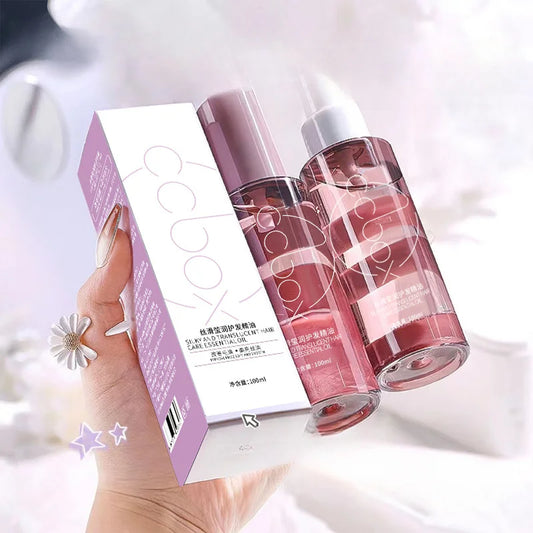 100ml hair care essential oil, dry hair, long-lasting fragrance and smooth essential oil, for girlfriends and mothers on holiday Peaceful Pleasures Health and Wellness Shine Enhancing