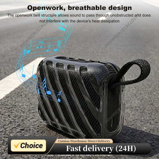 TPU Transparent Case for JBL GO 5 Bluetooth-Compatible Speaker Audio Protective Case Anti-Scratch Transparent Speaker Shell Peaceful Pleasures Health and Wellness