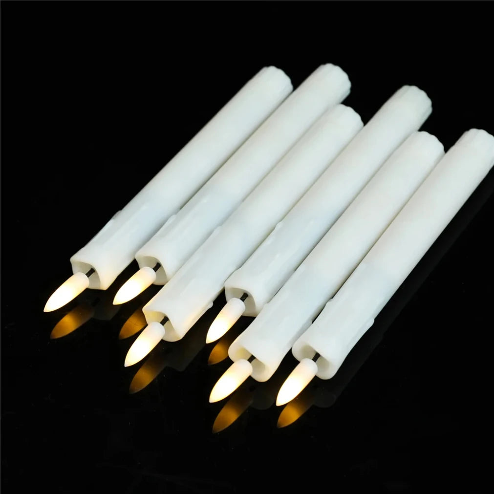 Flameless LED Candles 7" Set of 3 | Remote & Timer