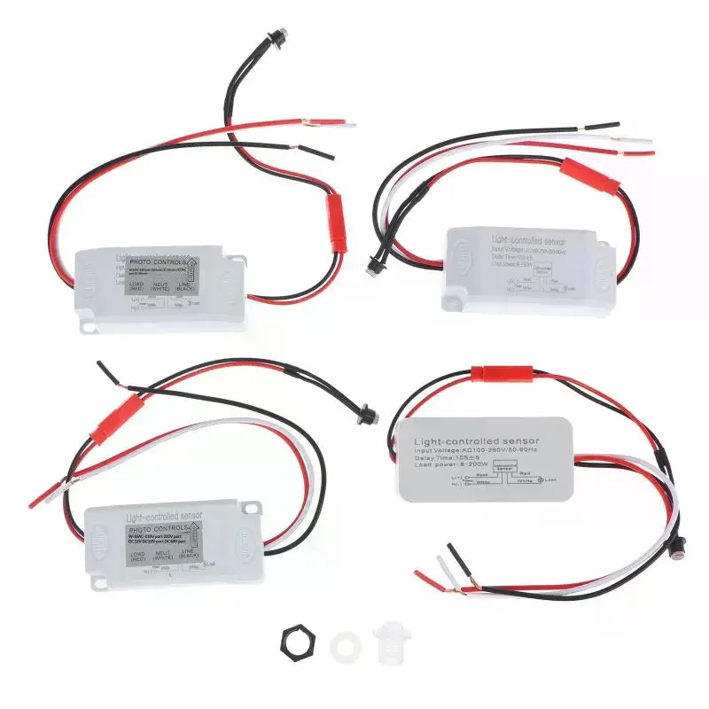 Outdoor Dusk to Dawn Photoelectric Sensor Switch | Rainproof Light Sensor Switch Peaceful Pleasures Health and Wellness