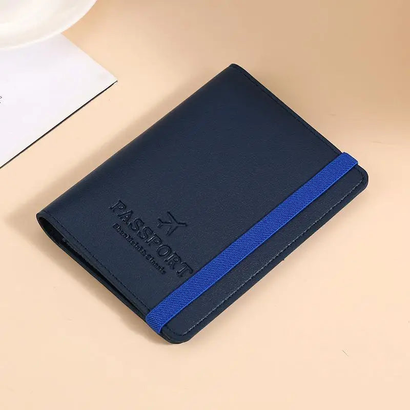 Waterproof PU Leather Passport Holder & Travel Wallet