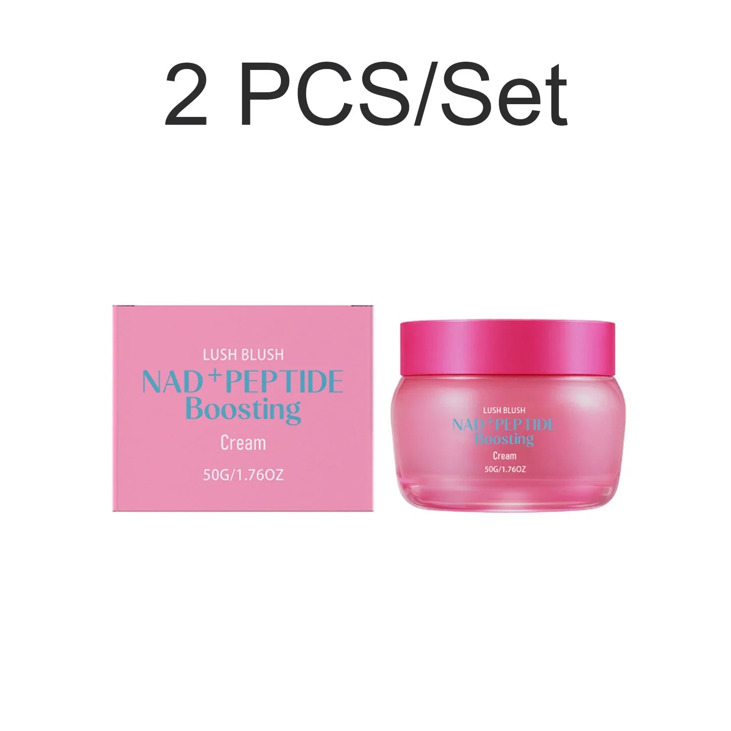 NAD+ Peptide Face Cream 50g – Firming, Hydrating & Brightening