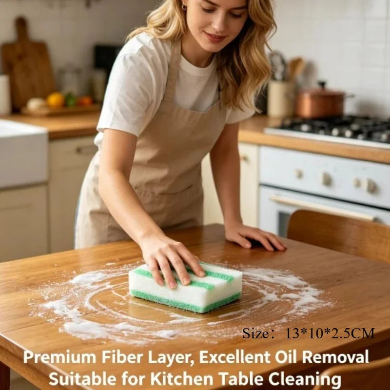 Bamboo Fiber Magic Wipe Dishcloth | Eco Kitchen Scouring Cloth