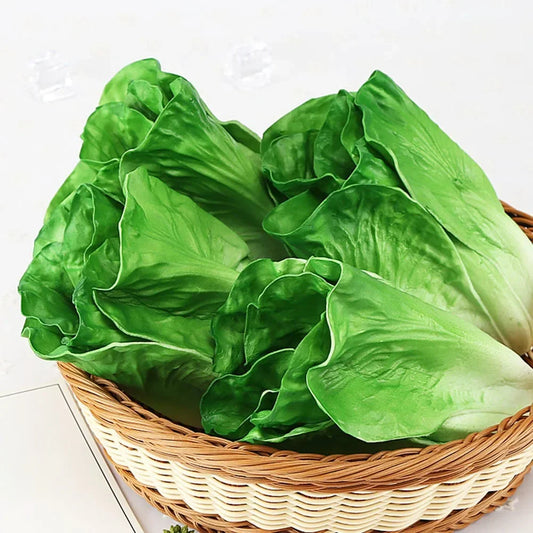 Realistic Fake Lettuce PU Simulation Vegetable Decoration Fake Vegetable Decor Oasis Select