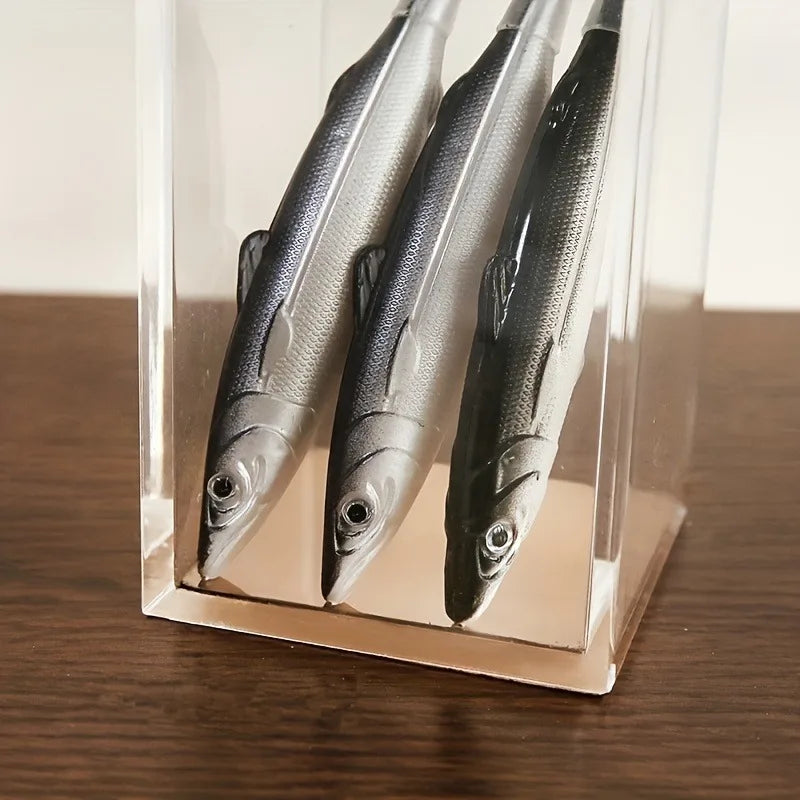 Funny Fish-Shaped Ballpoint Pens 2 Pack | Novelty Gift Set
