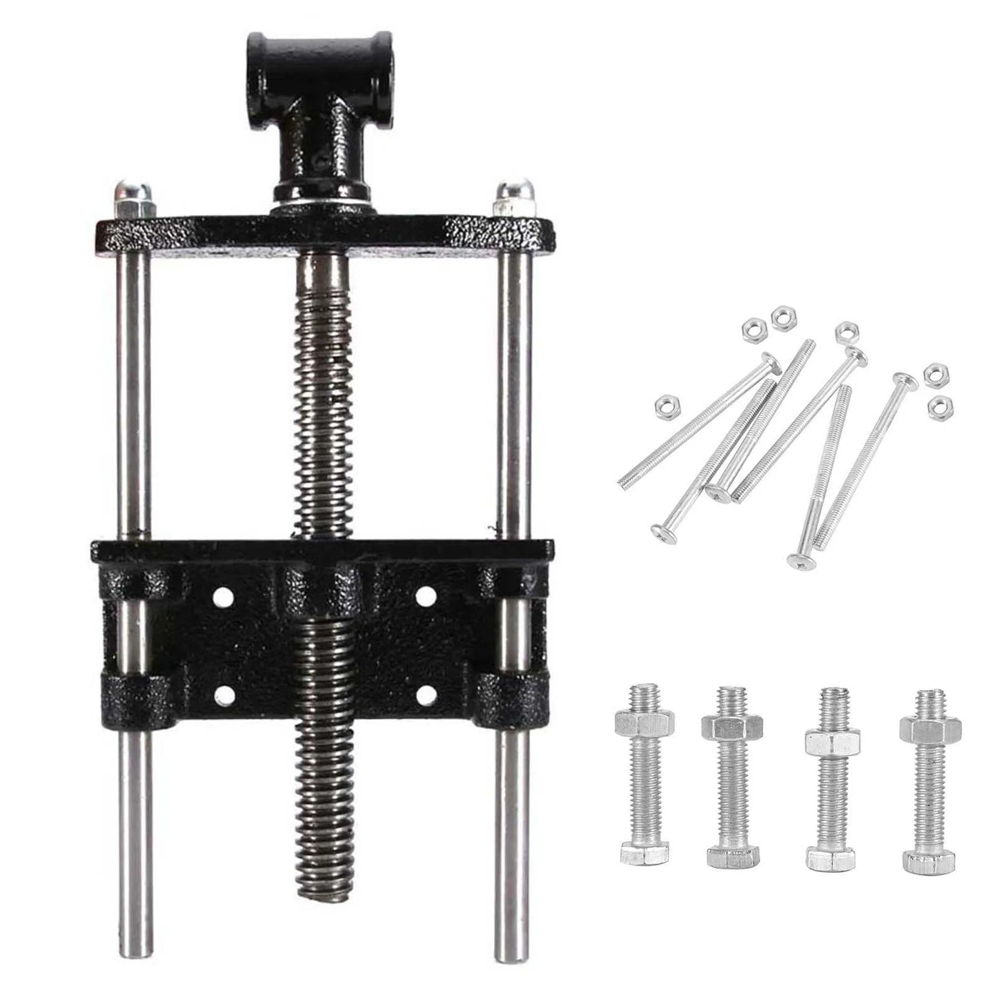 7" Heavy Duty Woodworking Bench Vise | Carbon Steel Table Vice
