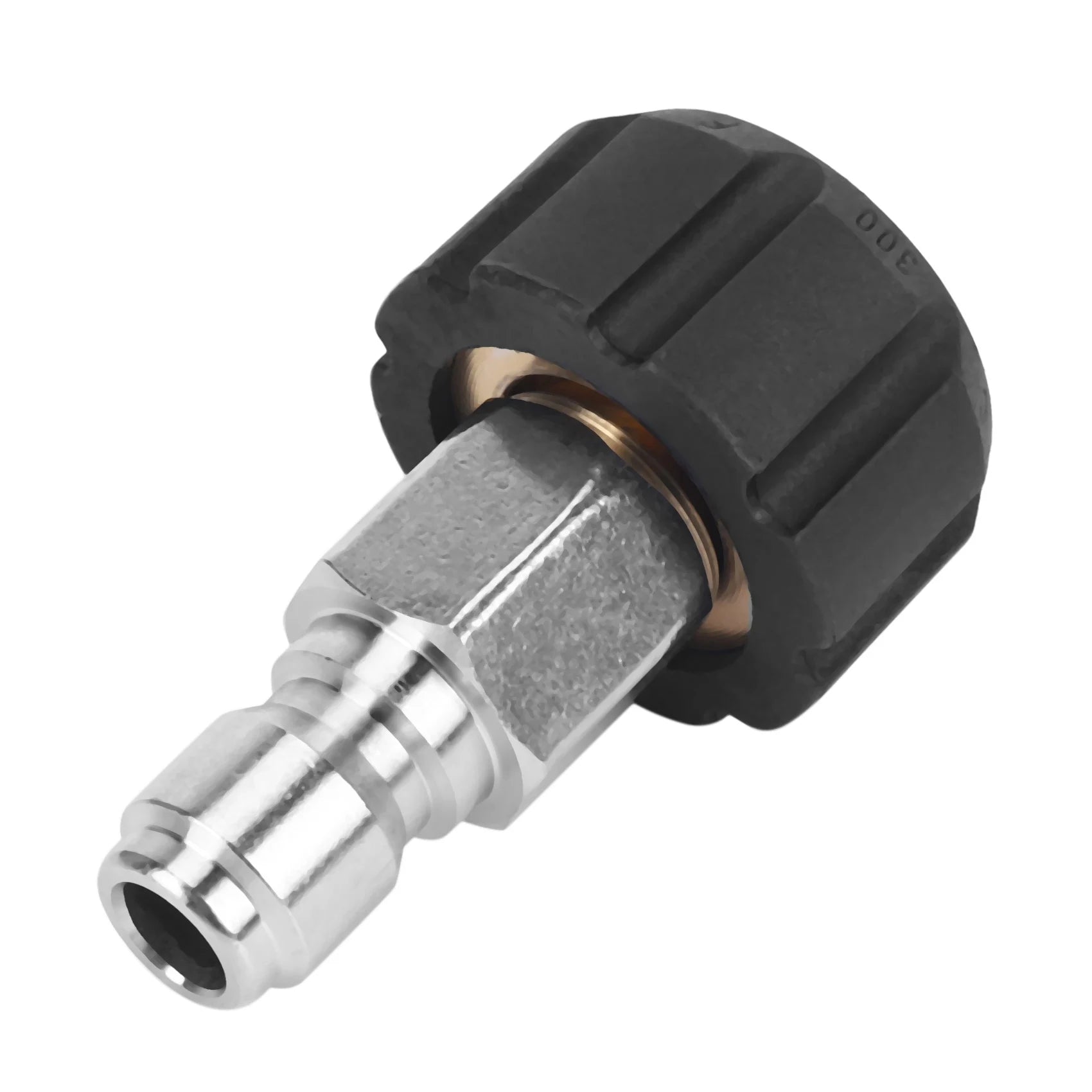 A36T-2X Pressure Washer Twist Connect M22 14Mm X 3/8 Inch Quick Disconnect Plug High Pressure B Fitting, 5000 PSI, TWIS281 Peaceful Pleasures Health and Wellness