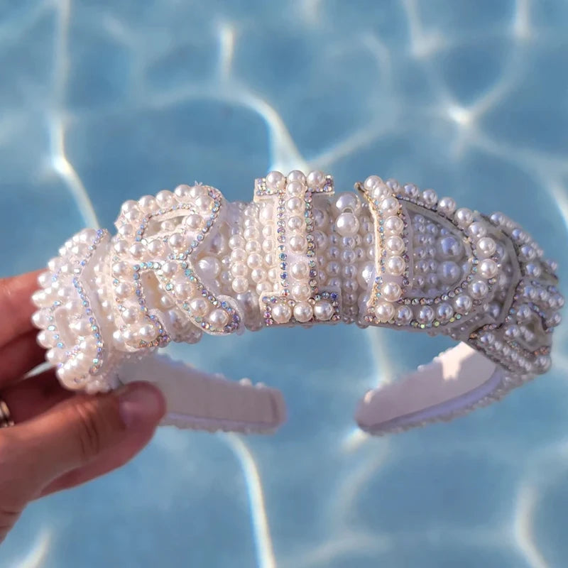 Pearl Bride Headband | Bridal Wedding Hair Accessory