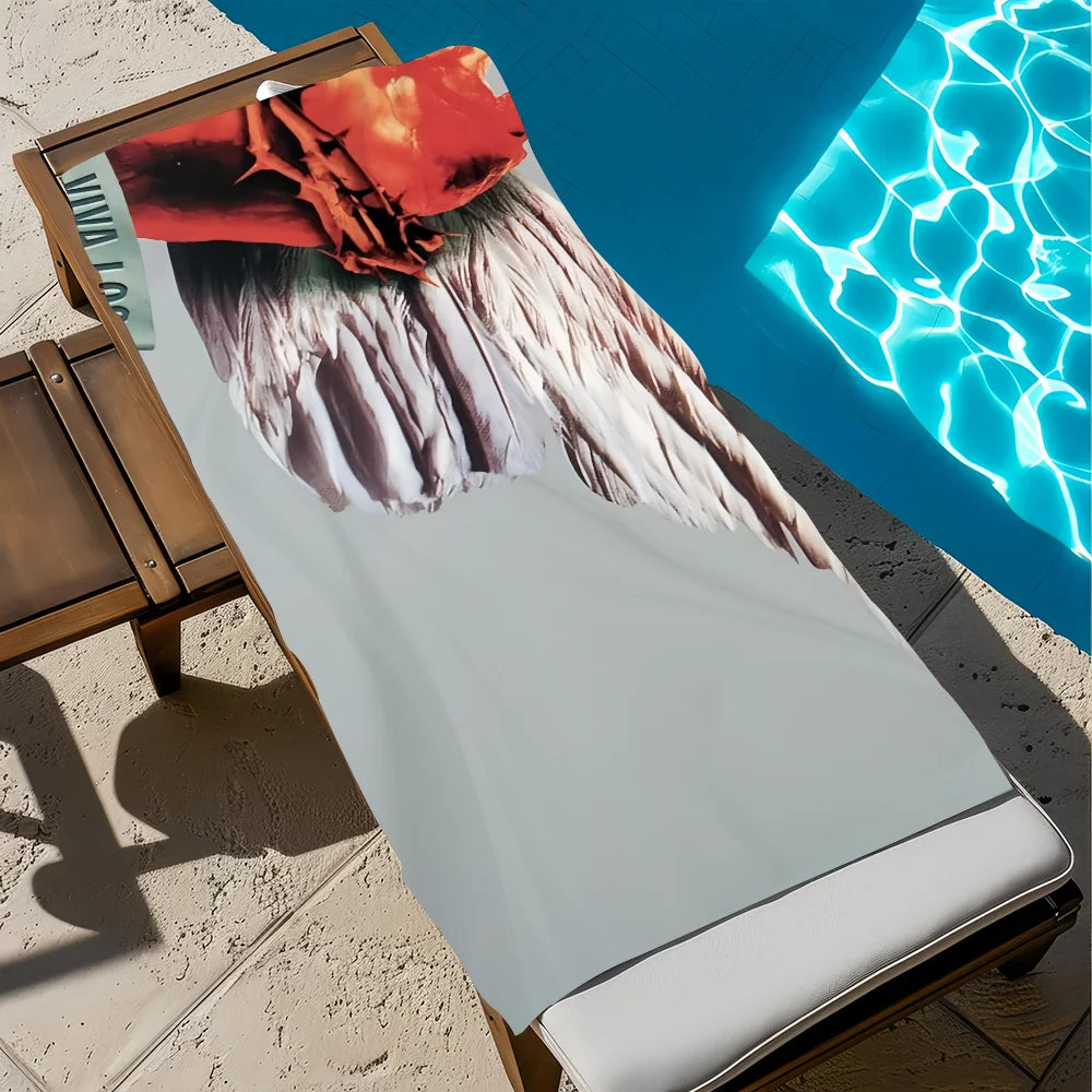 Böhse Onkelz Rock Band Quick-Dry Beach Towel | Gym & Travel Quick-Dry Beach Towel Peaceful Pleasures Health and Wellness z1 STJ80x160CM