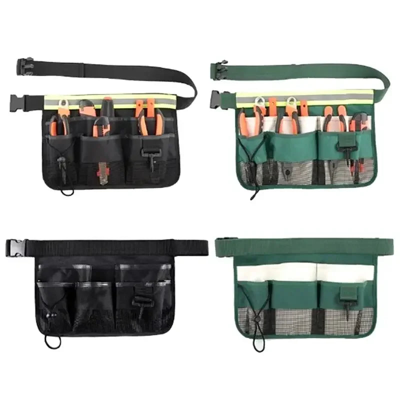 Oxford Tool Waist Bag – Multi-Pocket Belt Pouch for Work