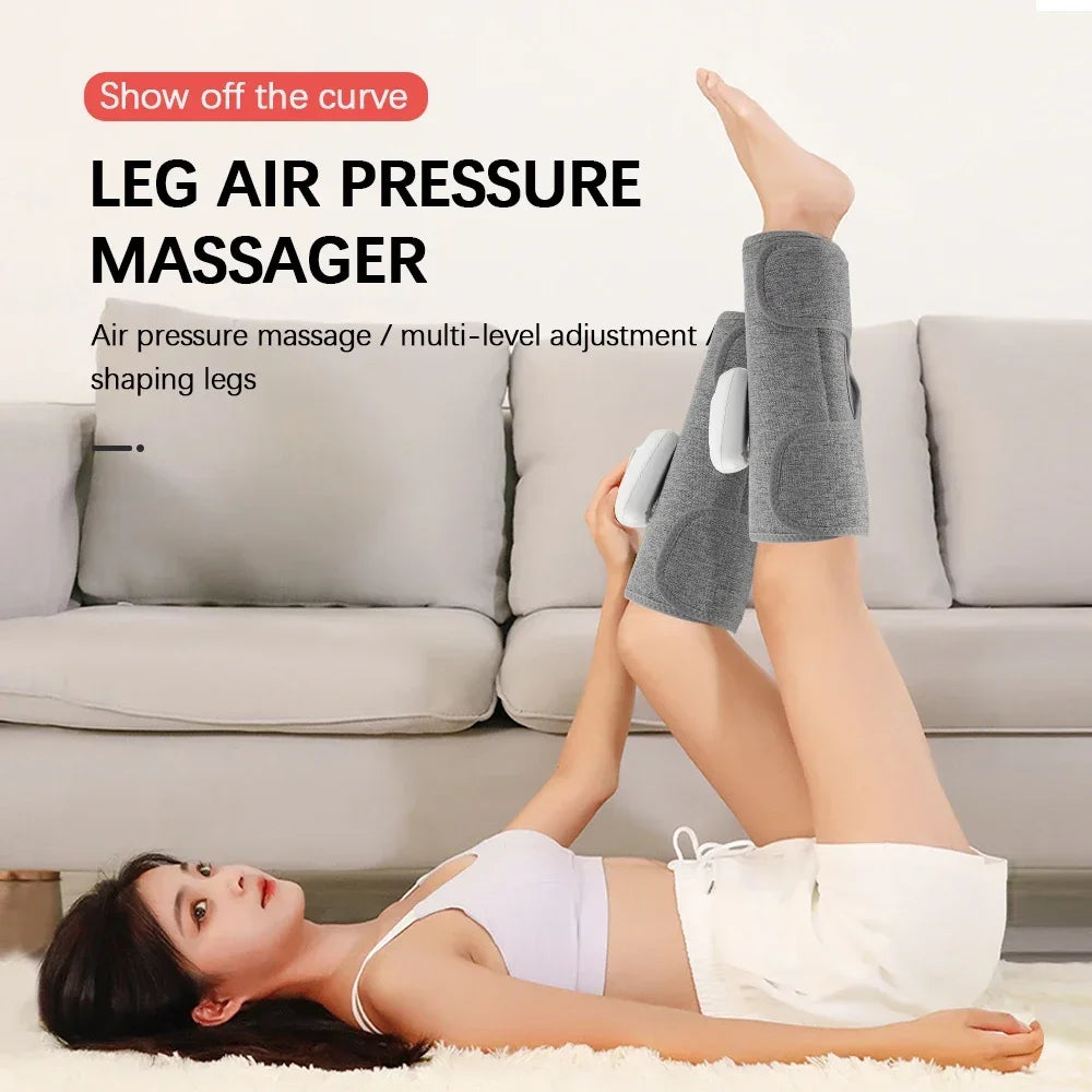 3-Mode Air Pressure Calf Massager – 360° Leg Wrap
