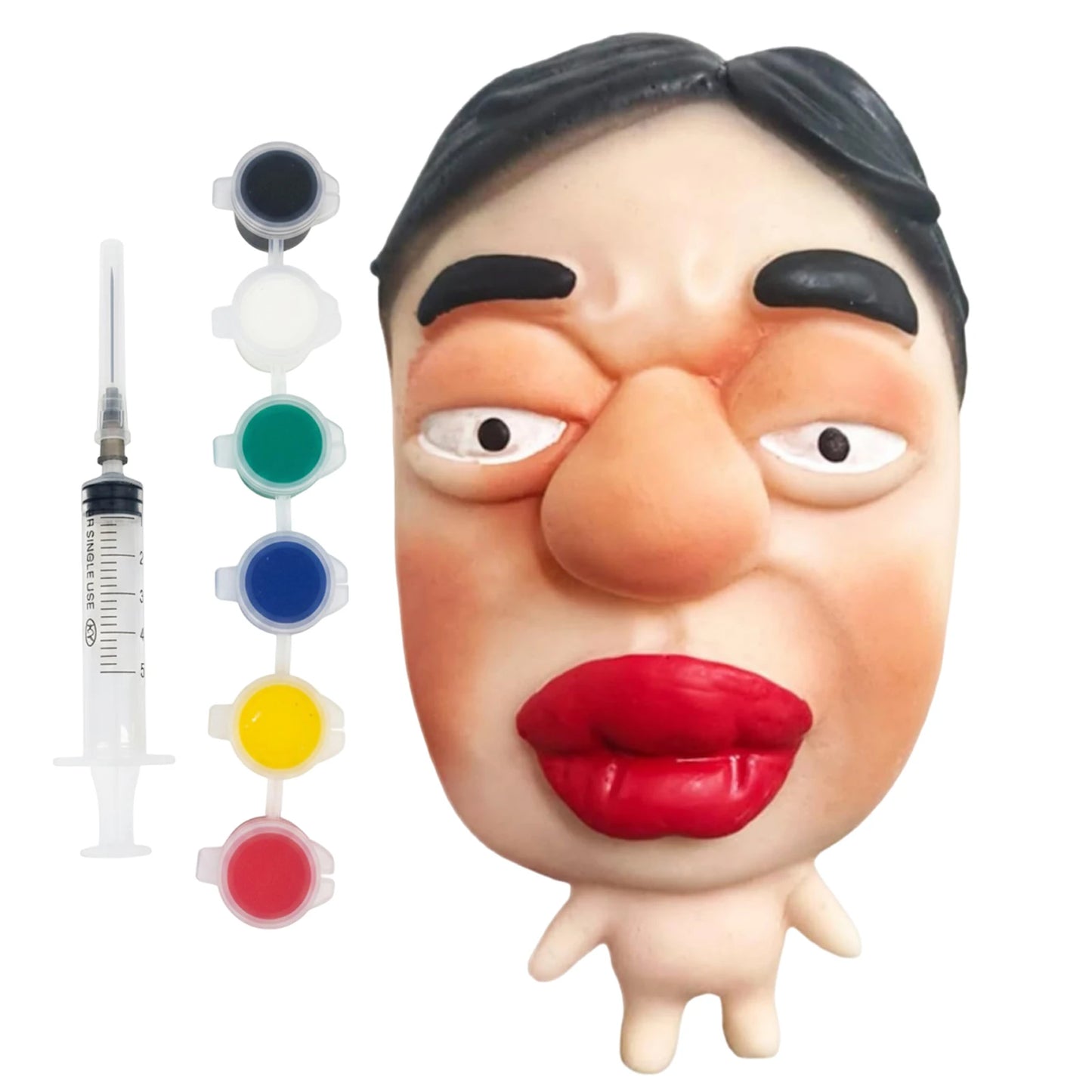 Refillable Pimple Silicone Squeeze Toy with Pigment Pimple Popper Toy Set for Adults Birthday Novelty Funny Gag Gift Peaceful Pleasures Health and Wellness champagne Style A