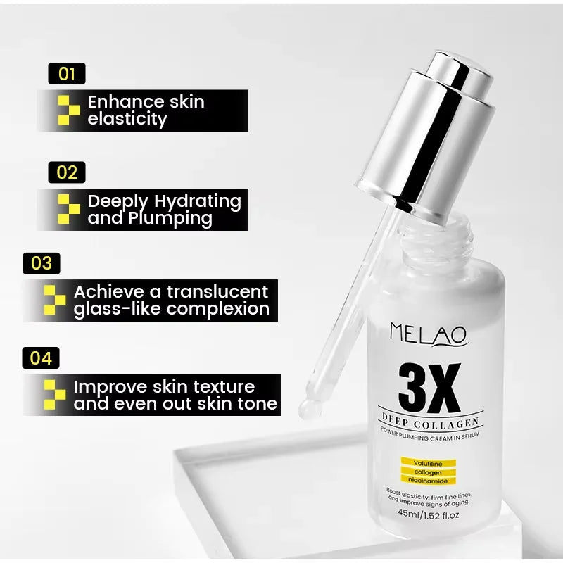 Collagen Niacinamide Face Serum | Korean Glass Skin Essence