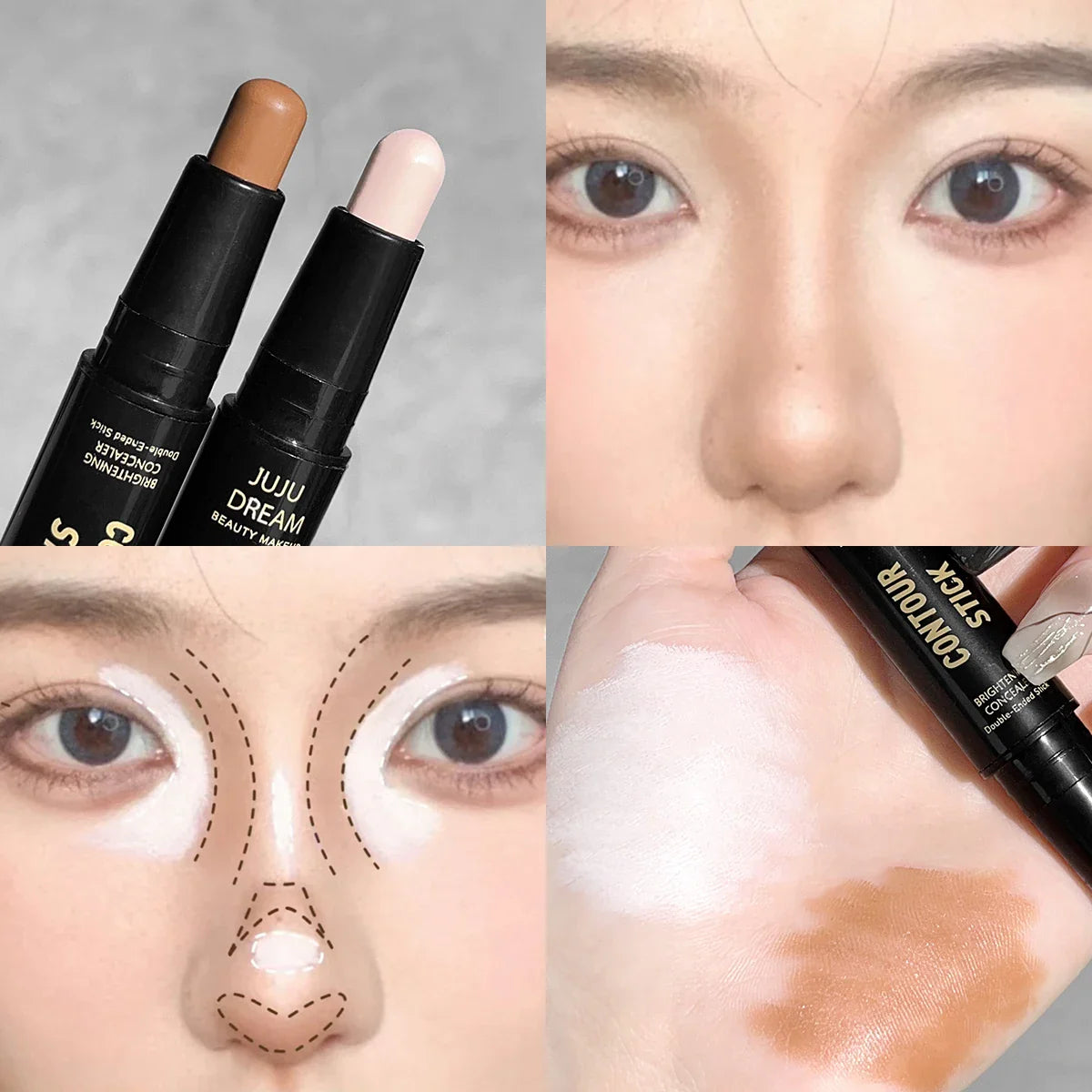 JUJU Dream Dual-Ended Contour Stick & Concealer Makeup