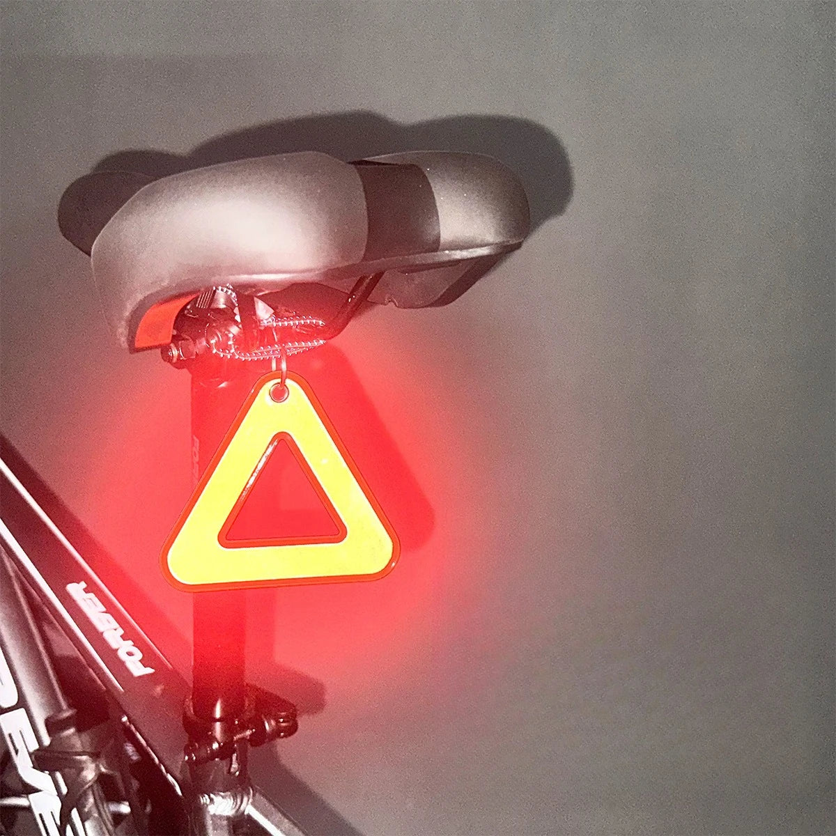 Triangle Reflective Safety Pendant for School Bags & Cycling