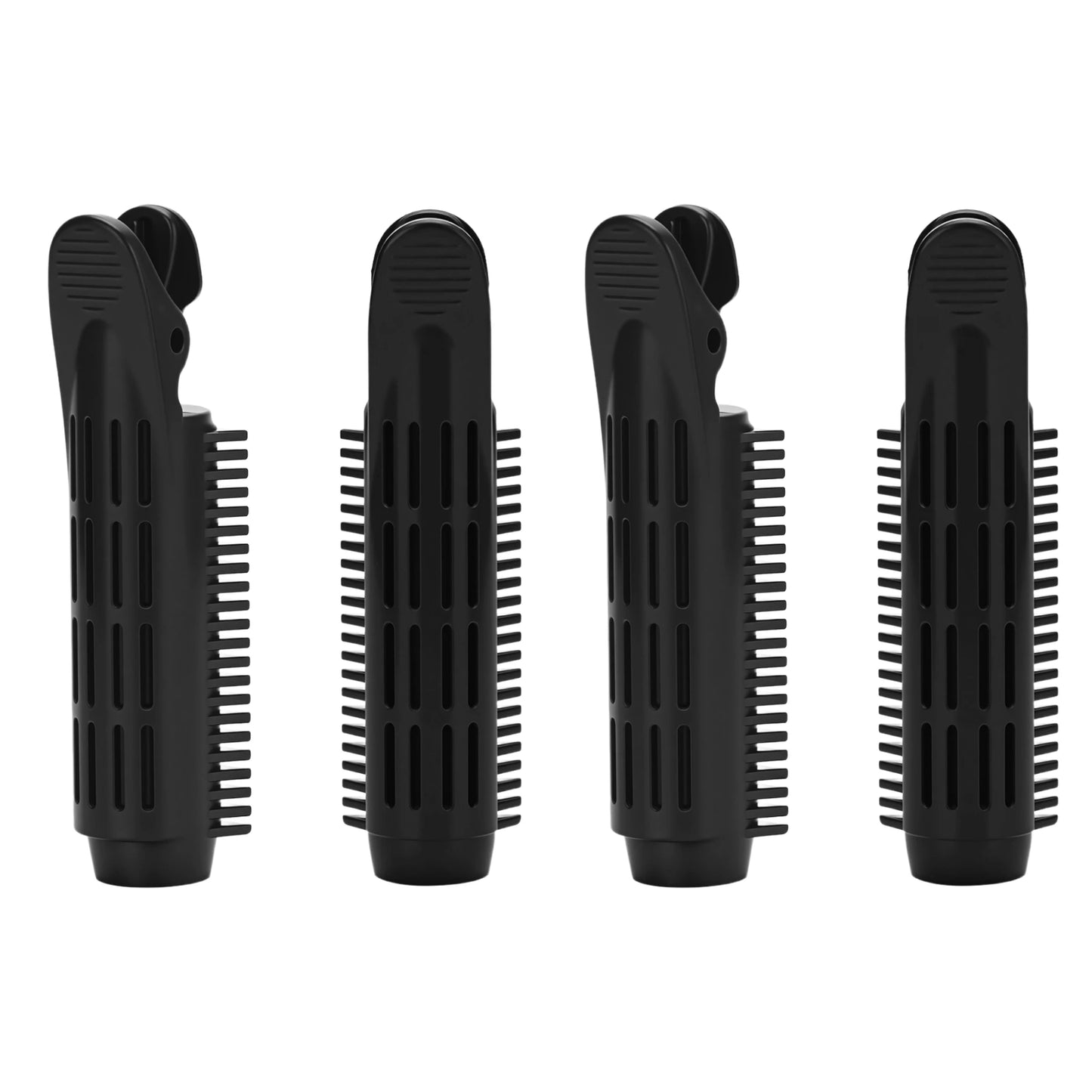 2/4Pcs Set Hair Root Fluffy Lazy Hair Clips Hair Styling Hairpins Curling Barrel Hair Clips Curlers Portable Hair Accessories Peaceful Pleasures Health and Wellness 4 black Size fits all