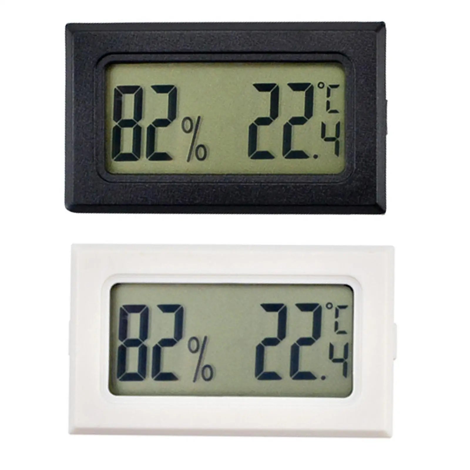 Mini Wireless Digital Thermometer Hygrometer Indoor And Outdoor Thermometer FY-11 Left And Right Screen Temperature Sensor Peaceful Pleasures Health and Wellness